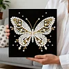 Butterfly DIY Pearl Diamond Painting Kit for Adult Home Decor 25x25cm With Frame