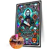(40*60cm)Halloween Horror Tarot - Full Round Drill Diamond Painting