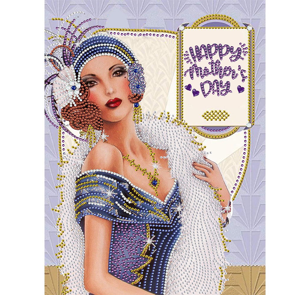 

Noblewoman - Special Shaped Diamond Painting - 30*40CM, 501 Original