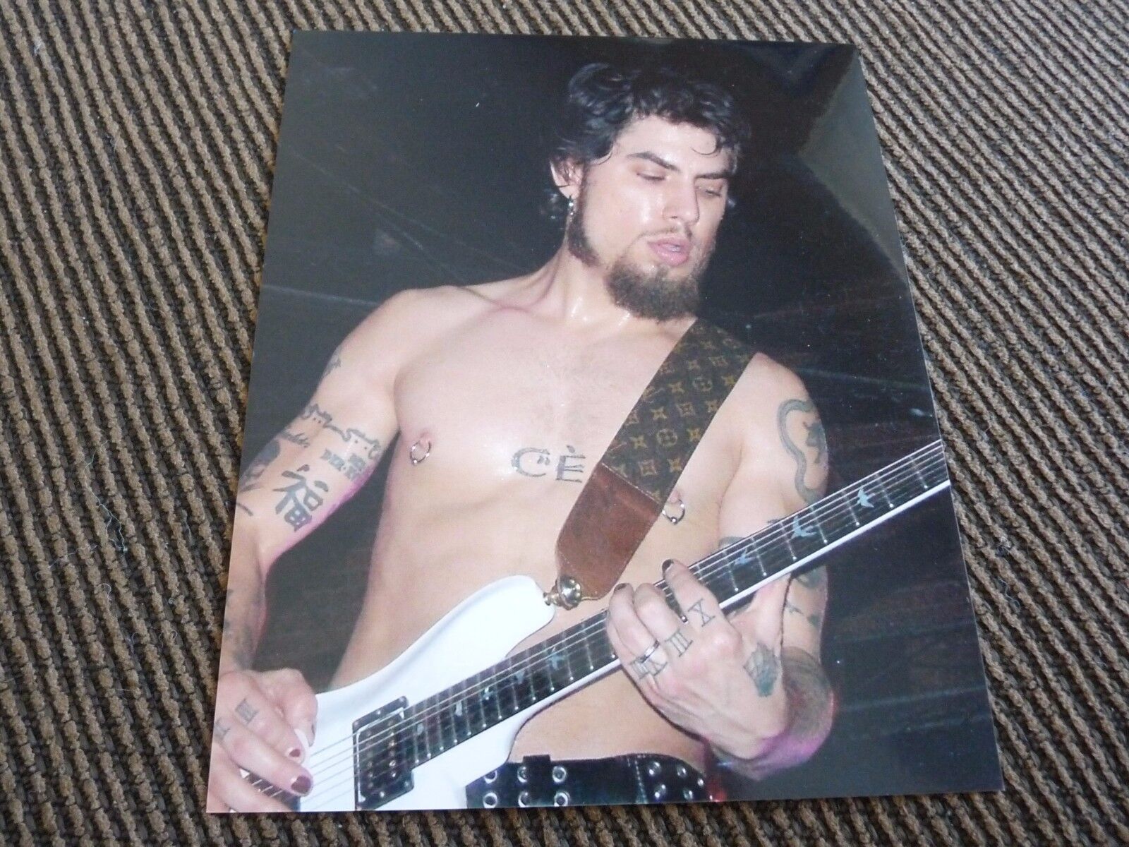 Dave Navarro Jane's Addiction Live Unpublished Photo Poster painting #2