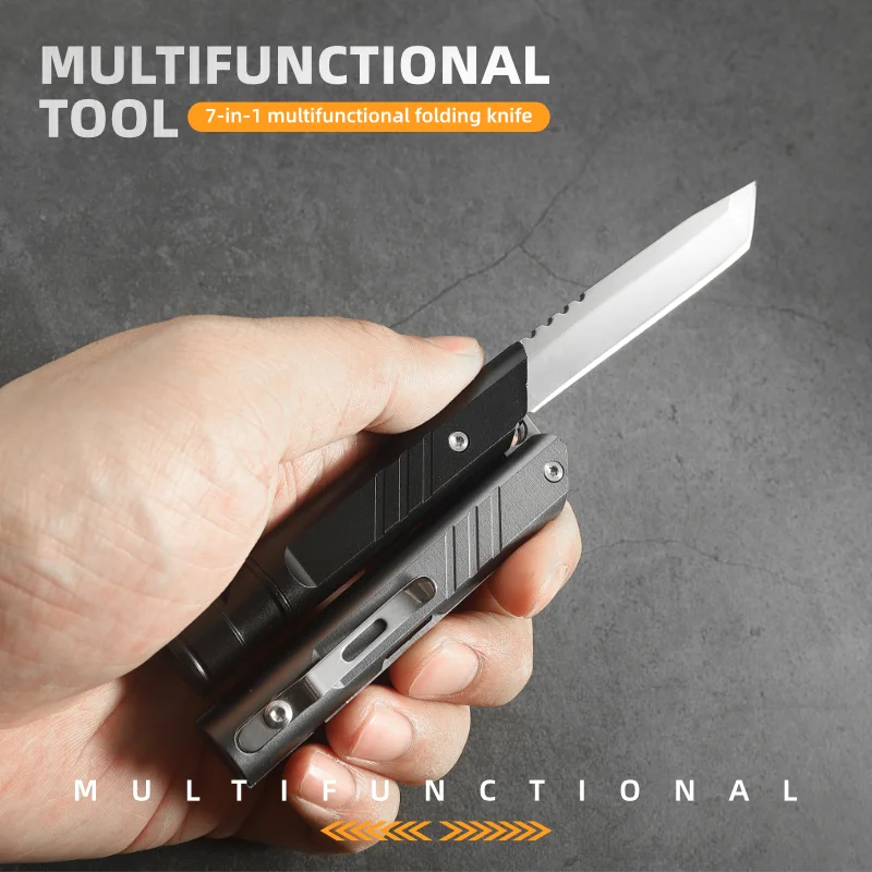 Multi-Functional Outdoor Tools Stainless Steel Camping Folding Pocket Multi-Tool Knife