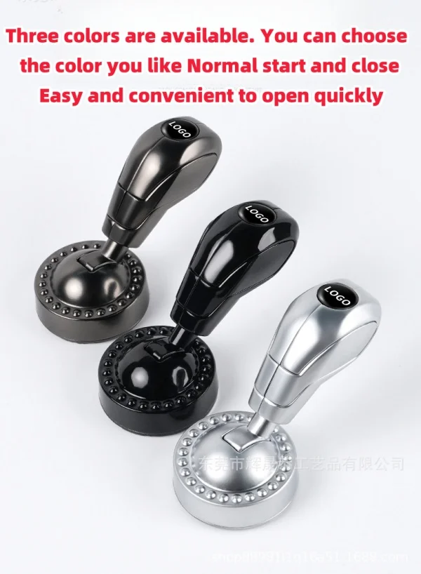 Car one-button start rocker ball