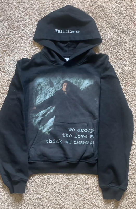 We accept the love we think deserved hoodie