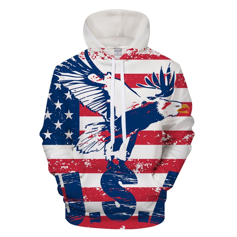 American Pride 3D - Sweatshirt, Hoodie, Pullover My 3D Hoodie