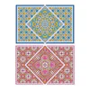 2pcs Diamond Art Painting Mandala Placemats Heat Resistant Non-Slip Place Mat Kit