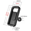 M18L Motorcycle Bike Phone Mount Case Waterproof Mobile Phone Holder Stand