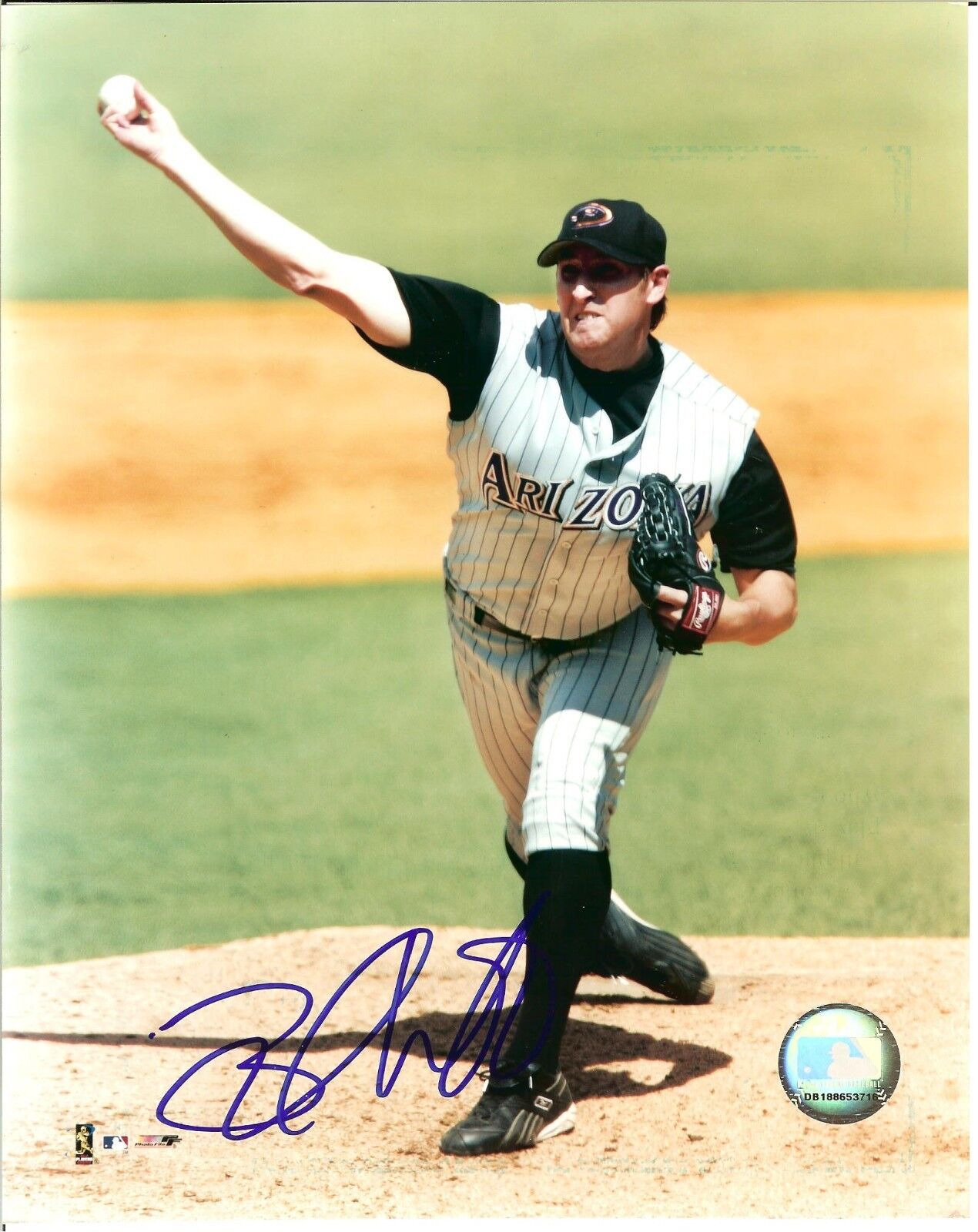 Brandon Webb autographed 8x10 Arizona Diamondbacks#S469