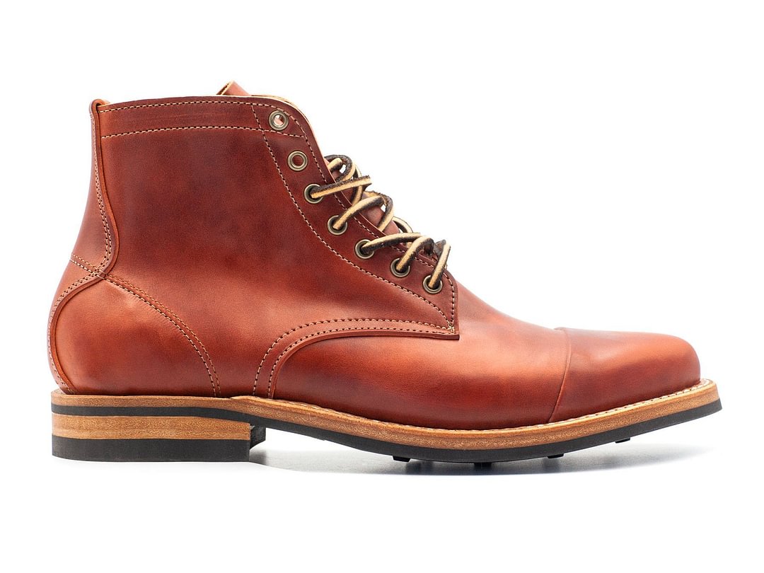 Cow Split Leather Men Boots Comfortable Boots Men Footwear Rubber Ankle Boots Men's Shoes