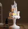 Fairy Tale Town Plaster Touch Aromatherapy Lamp Bedroom Bedside Atmosphere Essential Oil Night Light