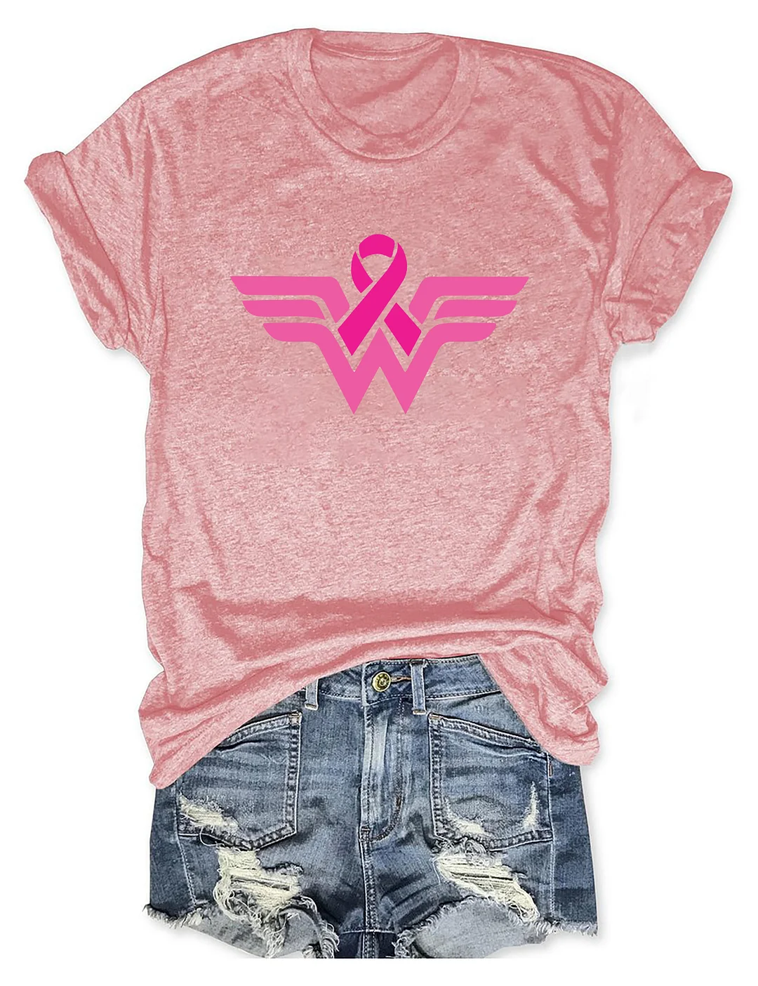 Cancer Ribbon Wonder T-Shirt