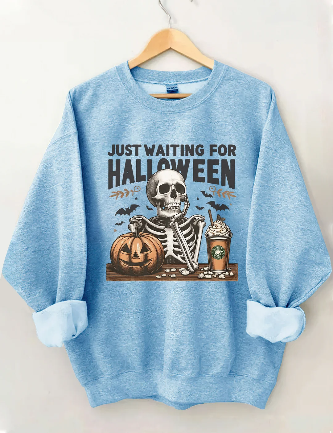 Just Waiting for Halloween Sweatshirt