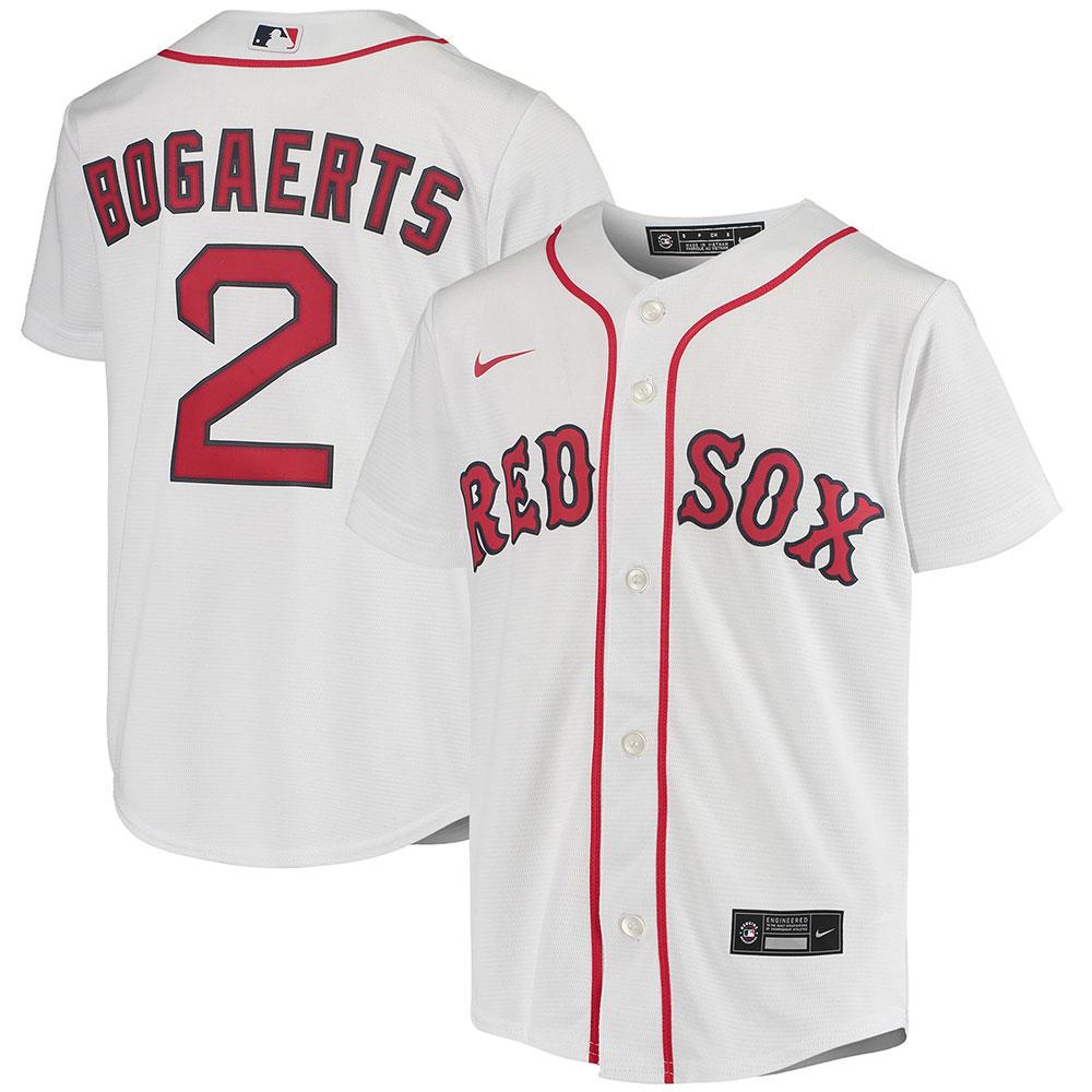 Youth Boston Red Sox Xander Bogaerts Cool Base Replica Jersey White mysite