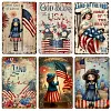 6pcs - Warning - Vintage Metal Signs(12*16Inch)
