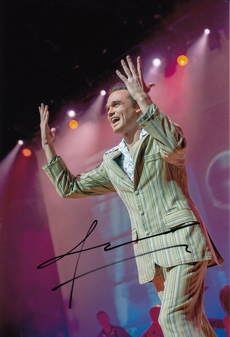 Gareth Gates Hand Signed Photo Poster painting Pop Idol 1.