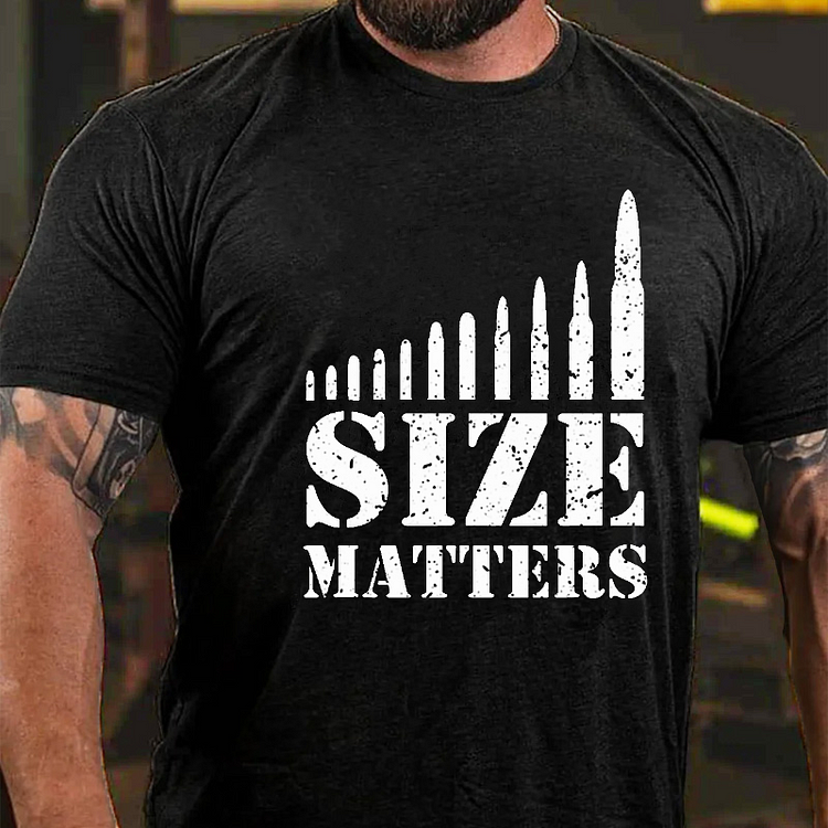 Size Matters Gun Rights and Owners T-shirt