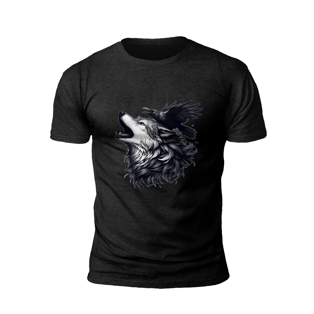 Wolf and Raven T-Shirt