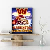 Diamond Painting -DIY Round Drill Washington Commanders Football Team