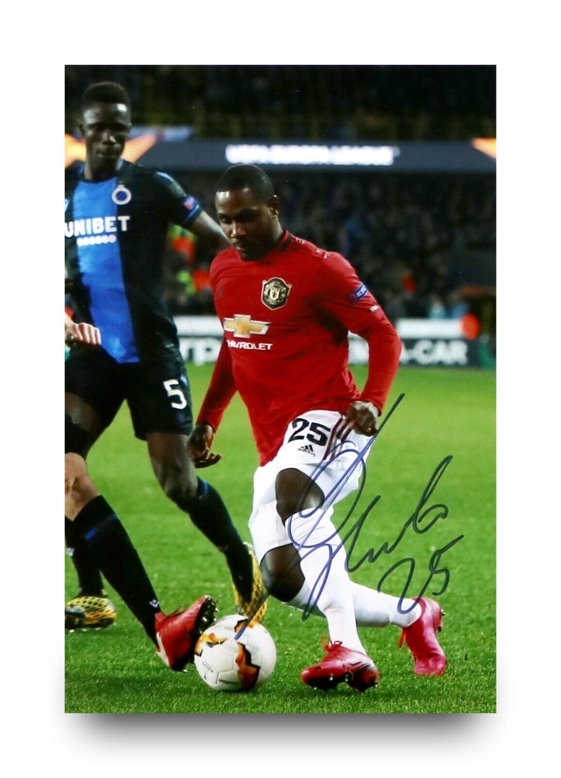 Odion Ighalo Signed 6x4 Photo Poster painting Manchester United Shanghai Genuine Autograph + COA