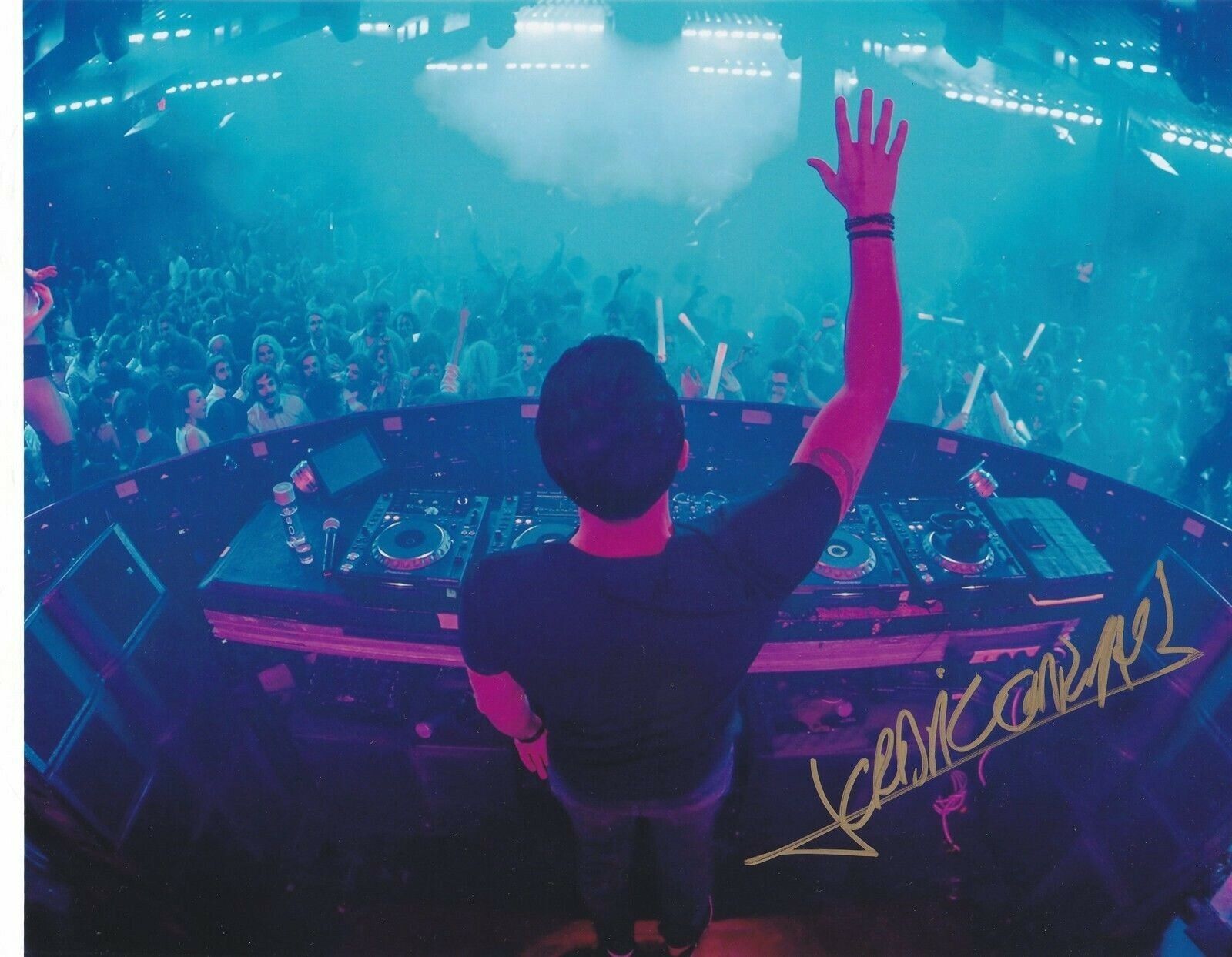 CEDRIC GERVAIS SIGNED EDM AUTOGRAPH 8X10 Photo Poster painting SUMMERTIME SADNESS EXACT PROOF