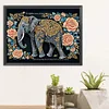 Elefant - speziell geformte Diamantmalerei - 30 * 40cm
