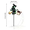 Halloween Witch Cauldron Garden Light for Lawn Porch Patio Walkway Entryway