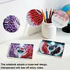 2 Pack Swan DIY Diamond Art Spiral Notebook Kit 80 Pages No Lines