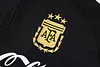 Joyfball 2025/2026 Argentina Half-Pull Training Suit Black Football Jersey 1:1 Thai Quality Set