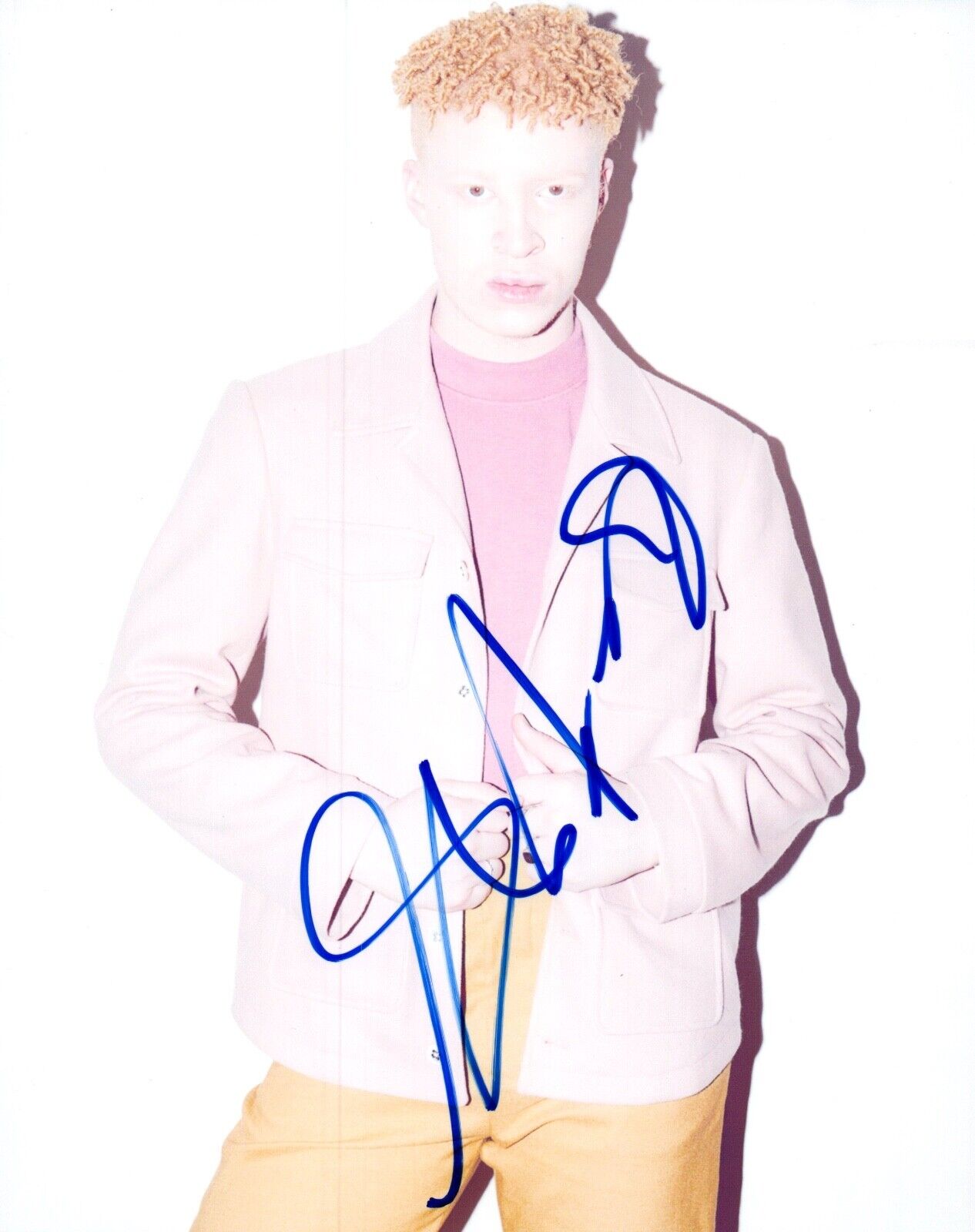 Shaun Ross Signed Autographed 8x10 Photo Poster painting Male Model COA