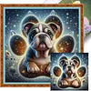 Dog Paw-11CT Stamped Cross Stitch 45*45cm tapestrymarket