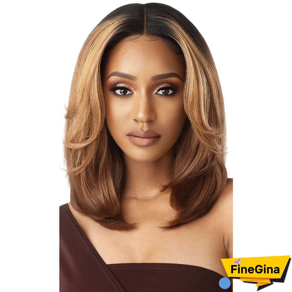 New Wig Female Short Straight Hair Female Wig Hood Black Brown