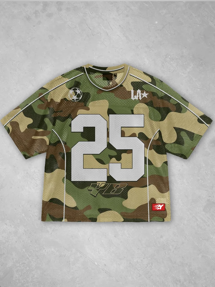 Vintage Camouflage No. 25 Mesh Jersey