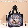 DIY Lamm Diamant Kunst Strass Make-up Tasche Transparent PVC Aufbewahrungspack Geschenk