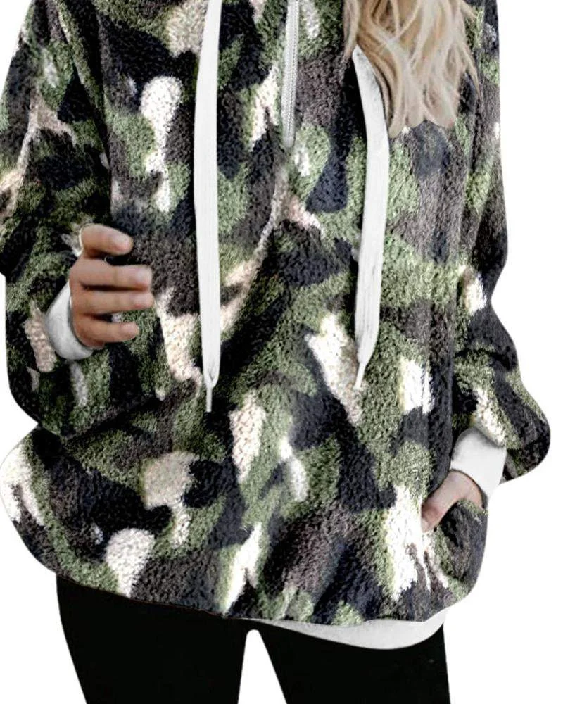 Flannel National Style Printed Sweater