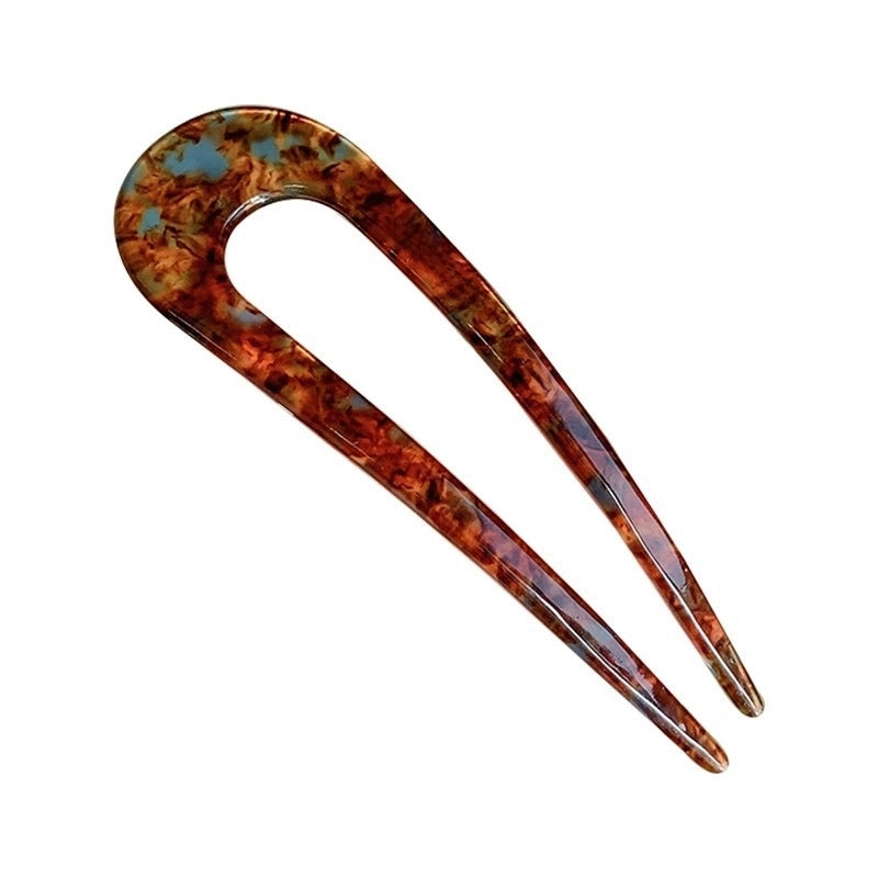 U-shaped Hairpin Women’s High-end Antique Style New Chinese Style Hair Hair Hairpin Headwear Simple Modern Daily Fixed Hairpin