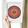 12pcs Mandala 5D DIY Square Drill Diamond Painting Kits for Adults Beginners Home Decor Diamonds Paintings Gem Art 5.91x7.09in