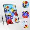 50 Pages A5 DIY Special Shaped Diamond Painting Diary Notebook Kit (Cartoon Bee)