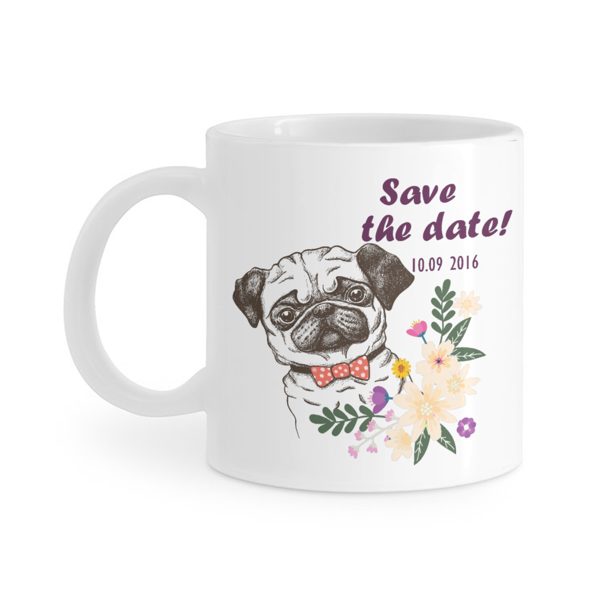 Mug (symmetrical Pattern On Both Sides)