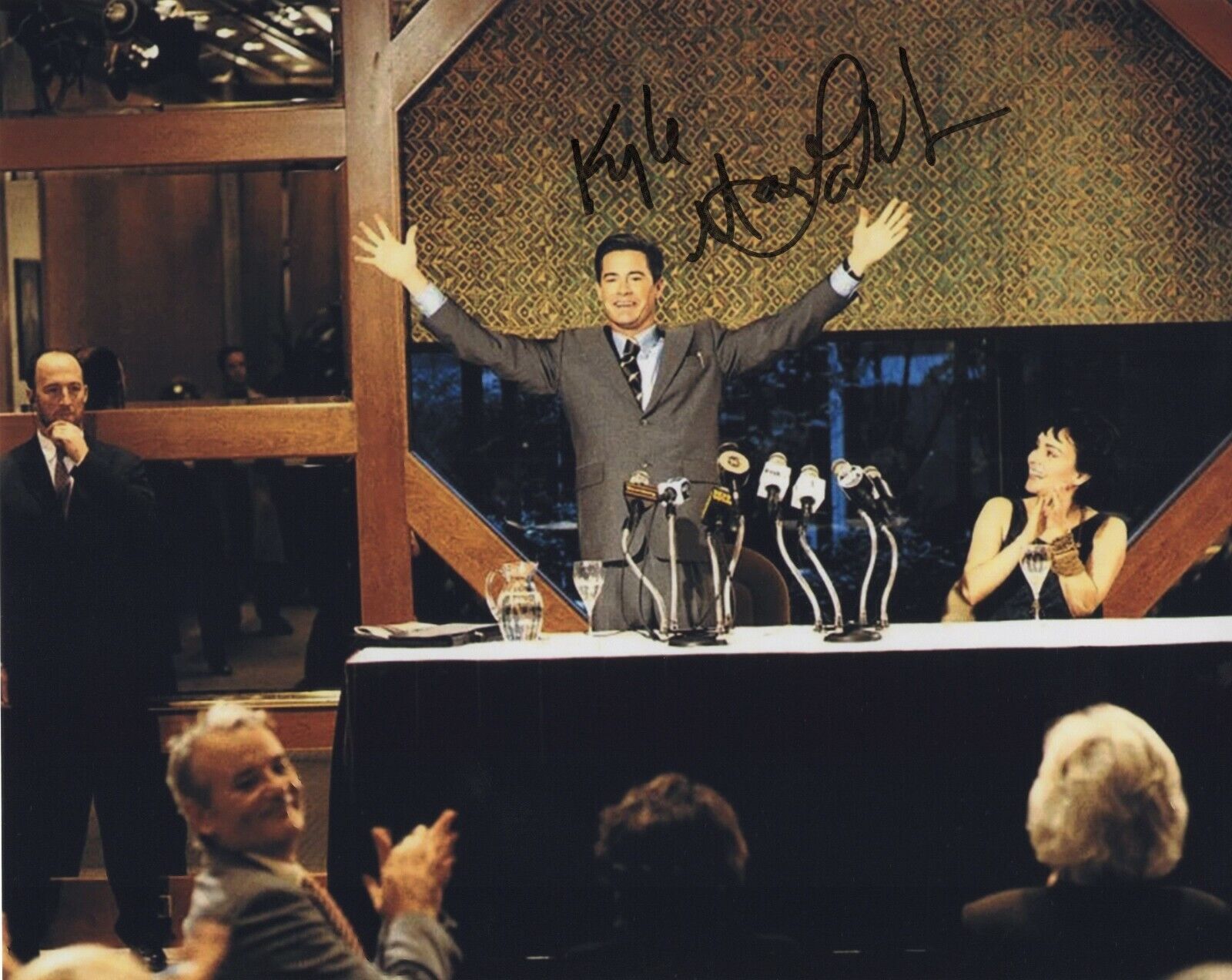 KYLE MACLACHLAN SIGNED AUTOGRAPH 8X10 Photo Poster painting TWIN PEAKS DALE COOPER #2