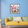 5D DIY Full Square Drill Diamond Painting Gnome Kit Home Decor Art Craft 35x35cm