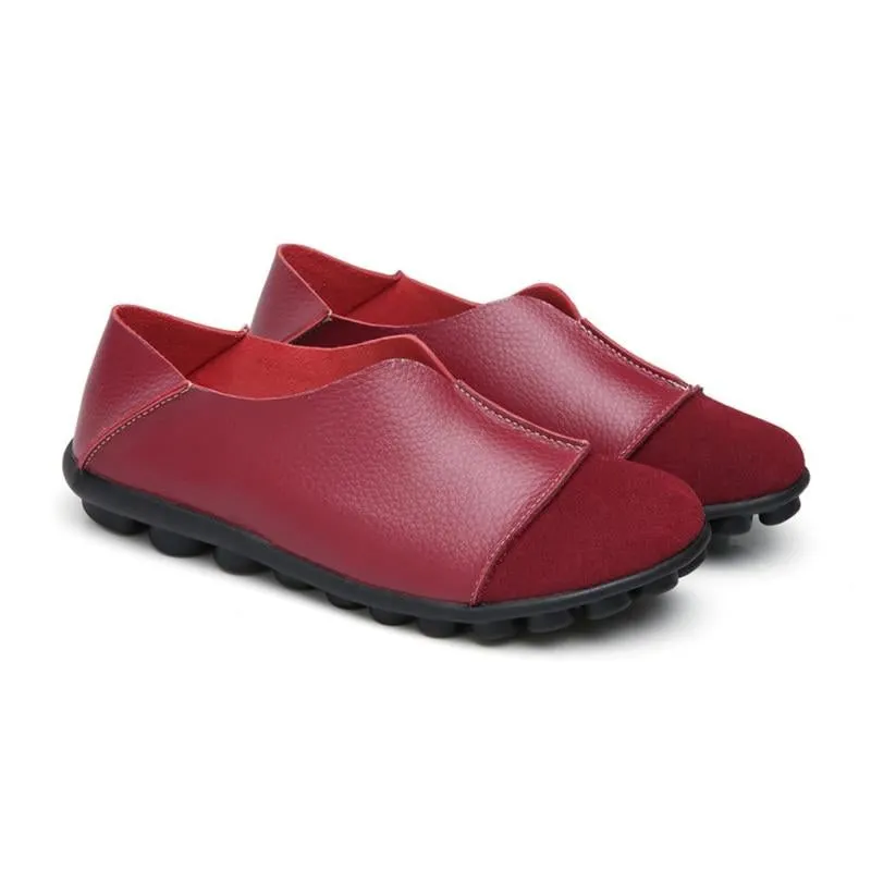 Solid Women Flats Comfortable Loafers Shoes Moccasins