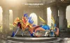 1/20 Scale World Zukan Crowned Sword Zacian & Crowned Shield Zamazenta - Pokemon Statue - Wonder Studio