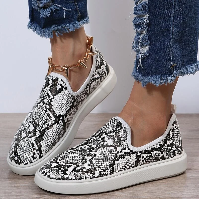 Women's Fashion Casual Pull-on Chunky Sneakers