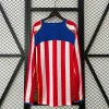 Retro 2004-05 Atletico Madrid Long Sleeve Soccer Jersey Home