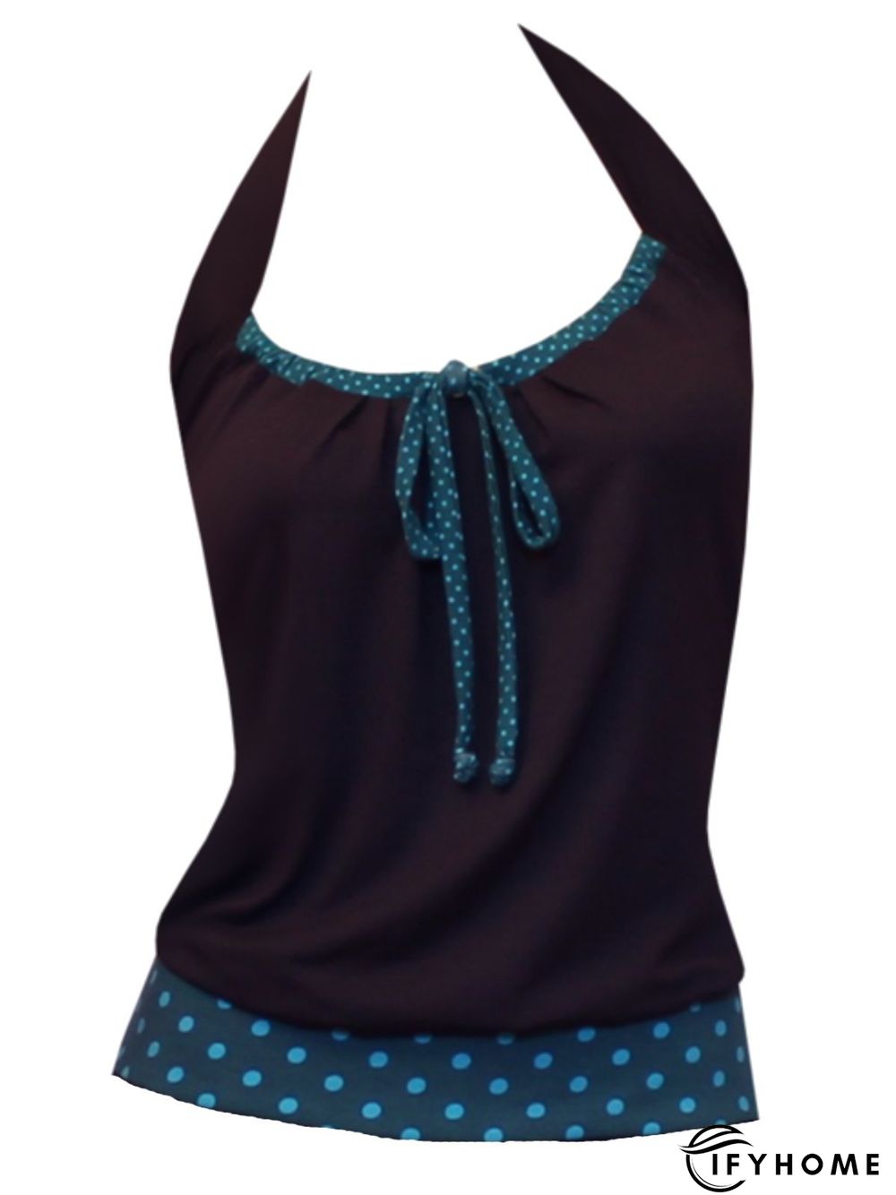 Casual Sleeveless Round Neck Plus Size Printed Tops | IFYHOME