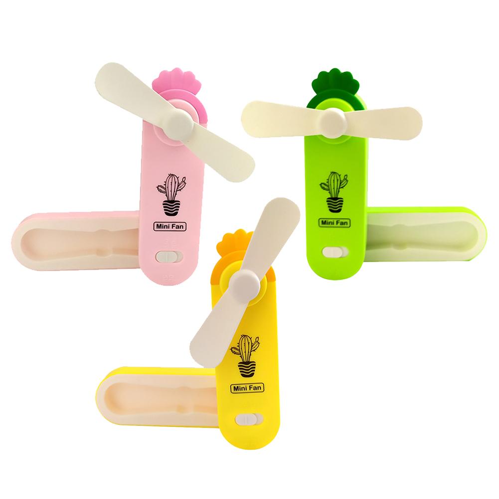 

Cactus Outdoor Portable Folding Fan Mini USB Charging Handheld Small Fan, Yellow, 501 Original
