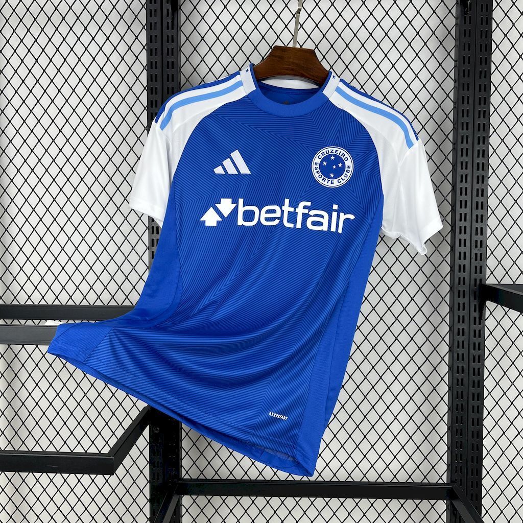 25/26 Cruzeiro Home Football Shirt Thai Quality