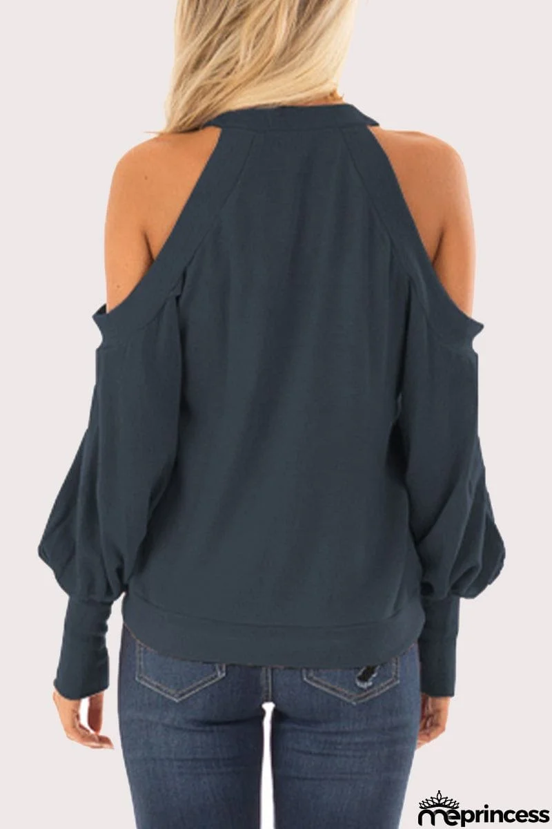 Casual Solid V Neck Tops