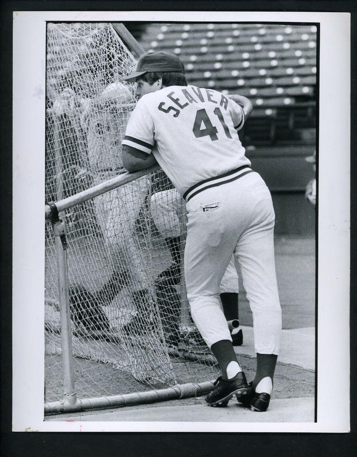 Tom Seaver 1979 TYPE 1 Press Photo Poster painting Cincinnati Reds