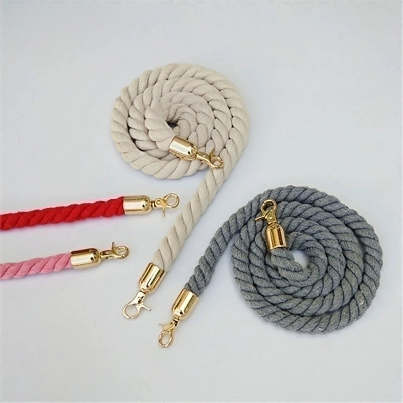 Cotton Solid Color Bag Strap