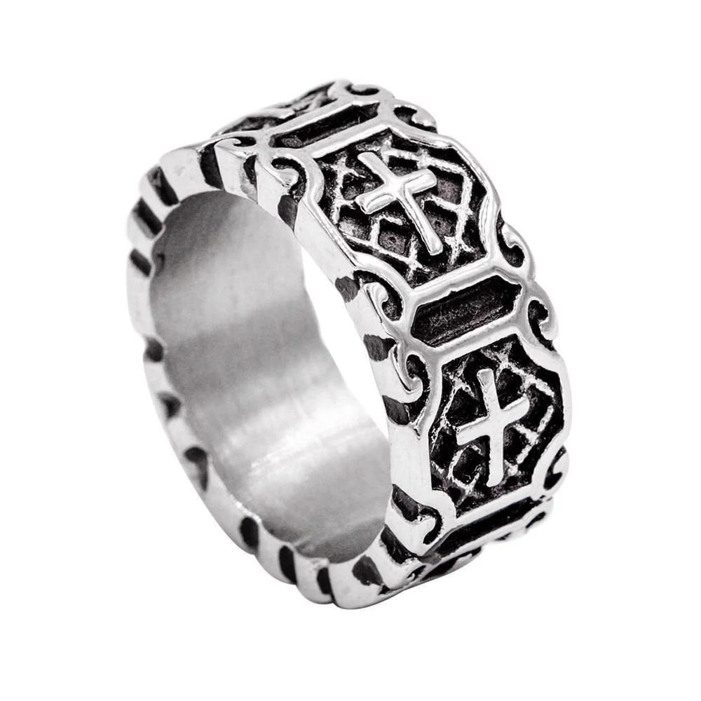 Punk Rock Skull Ring-inspireuse